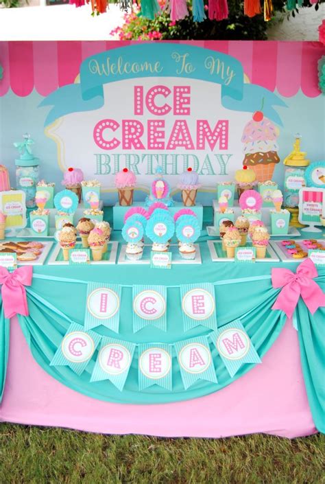 Ice Cream Party ICE CREAM Printables Ice Cream Sweet Shop Ice Cream Shoppe ICE CREAM