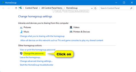 How can i change my windows 10 password without password? Change Homegroup Password in Windows 10 | Tutorials