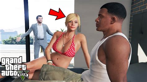 What Franklin And Tracey Do In Franklins House In Gta 5 Youtube