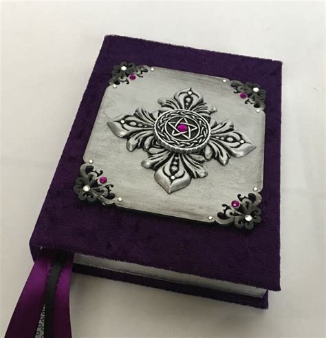 5 out of 5 stars. Book of shadows Wiccan journal Spell book Grimoire unique ...