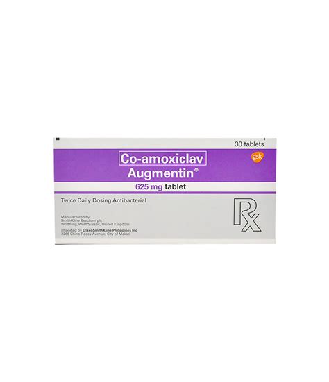 Augmentin 625mg Tablet Rose Pharmacy Medicine Delivery