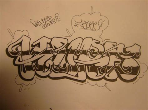 How To Draw Your Name In Graffiti Letters Style Is Good And Right