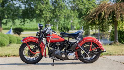 1947 Harley Davidson Fl Knucklehead At Las Vegas Motorcycles 2023 As