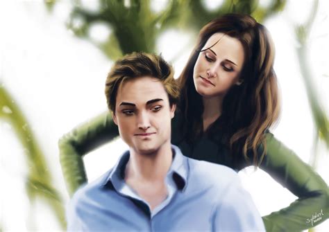 Twilight Edward And Bella Love By Sykolart