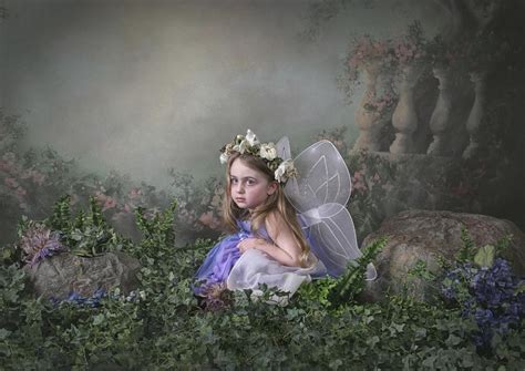 A Girl Dressed As A Fairy Victoria Photograph By Pete Stec