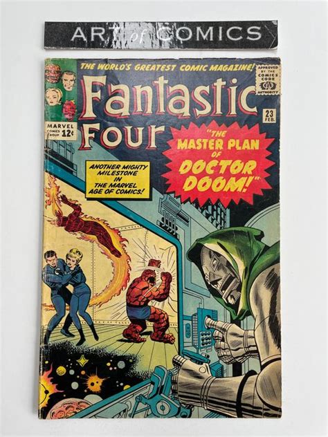 The Fantastic Four 23 Doctor Doom Appearance Mid
