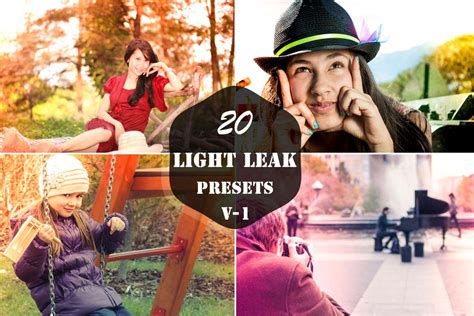 40 Light Leak Lightroom Presets Free Download Freegfx4u