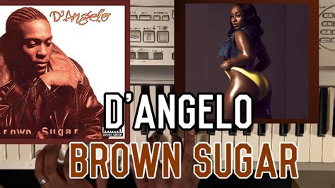 Dangelo Brown Sugar Piano Tutorial A Major Youtube