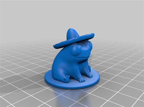 Free Stl File Fred The Fiesta Frog 🐸・3d Printing Template To Download・cults
