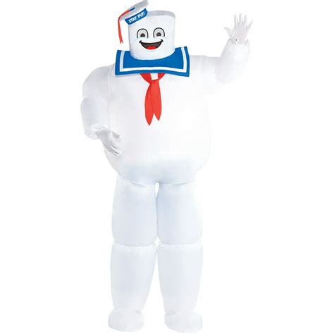 Classic Inflatable Stay Puft Marshmallow Man Costume Ghostbusters