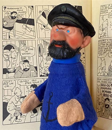 Bande dessinée Albert Algoud Haddock a l âge que les lecteurs lui