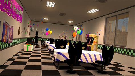 Gmod Fnaf Decorating Party Rooms 1 And 2 2 Youtube