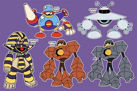 Robot Masters 01 By Maxoke On Newgrounds