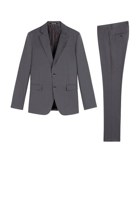 Pinstripe Two Piece Suit Tienda Online Oficial De Roberto Cavalli®
