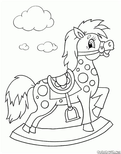 Coloring page - Horses