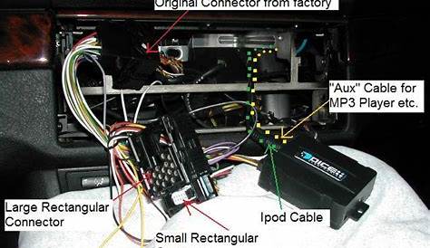 bmw e46 radio wiring harness