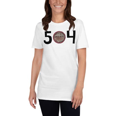 Unisex 504 Area Code T Shirt Digital Print Hand Painted New Etsy