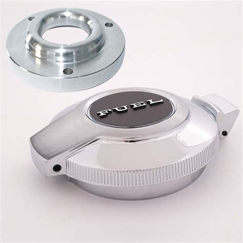 Reproduction Charger Flip Fuel Cap And Conversion Ring Hemi Performance