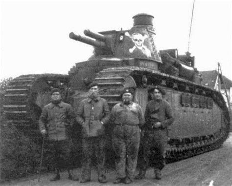 World War Ii In Pictures French Char 2c Biggest Tank Ever