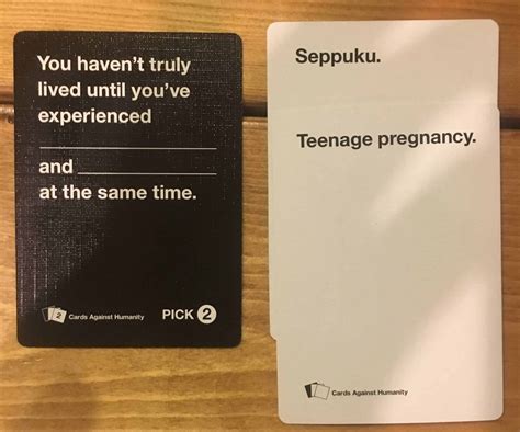 Cards Against Humanity Cards You Didnt Understand Cah Cards