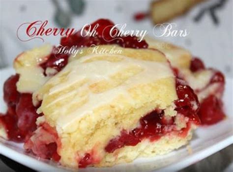 Cherry Oh Cherry Bars Recipe Just A Pinch Recipes