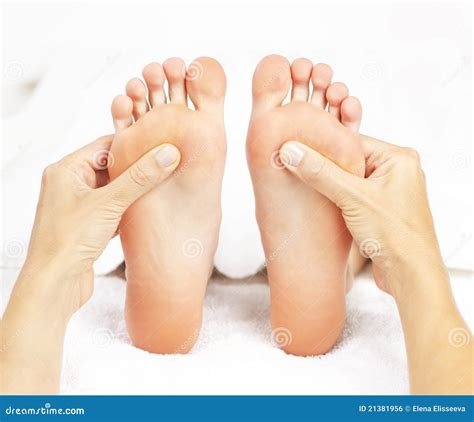 Foot Massage Stock Photo Image Of Caucasian Pressure