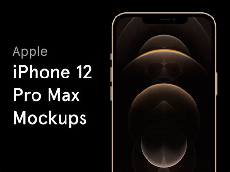 Iphone 12 Pro Max Mockups Free Figma Resource Figma Elements