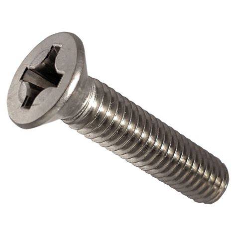 Business And Industrial Fasteners And Connectors Stainless Steel Flat Head