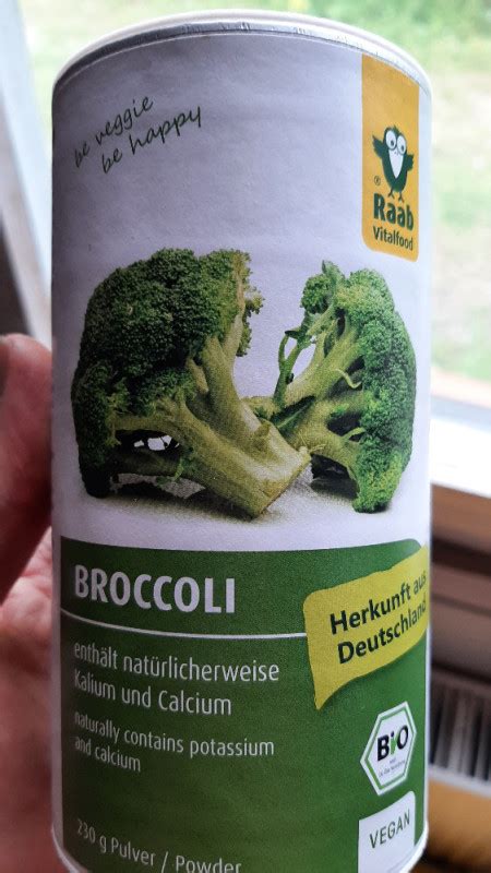 Raab Vitalfood Broccoli Powder Vegan Enth Lt Nat Rlicherweise Kalium