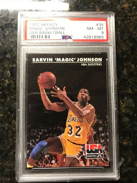 Magic Johnson Basketball Card Worth 1988 Fleer Sticker Magic Johnson