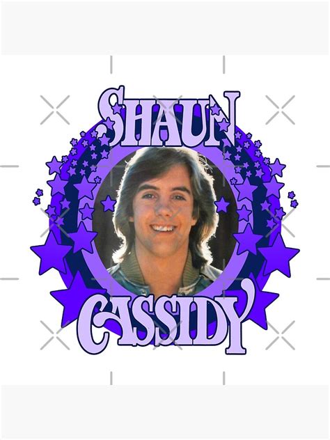 Star Tribute Shaun Cassidy Poster For Sale By Pop Pop P Pow Redbubble