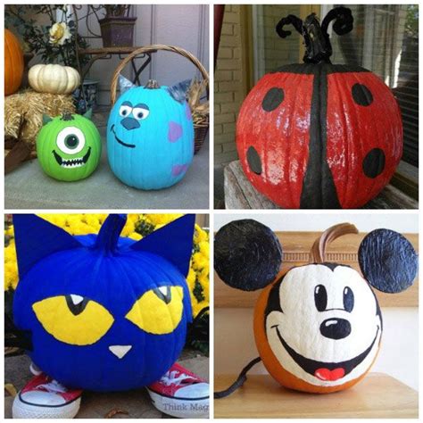 25 Painted Pumpkins For Kids Looking For Carving Alternative This