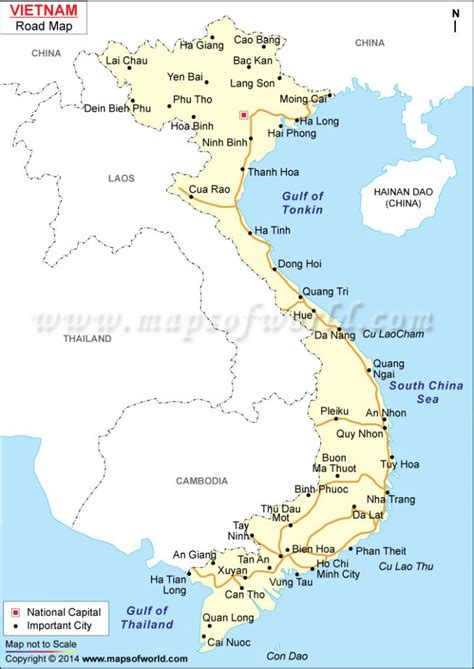 State's population viet nam more than 13 177 912 people. Buy Vietnam Road Map