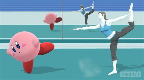 Smash Bros Wii U Screens Show Wii Fit Trainer Smacking Down Fools Vg247