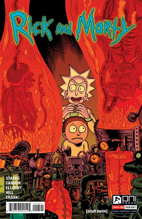 Rick And Morty 16 Nixey Cover Fresh Comics