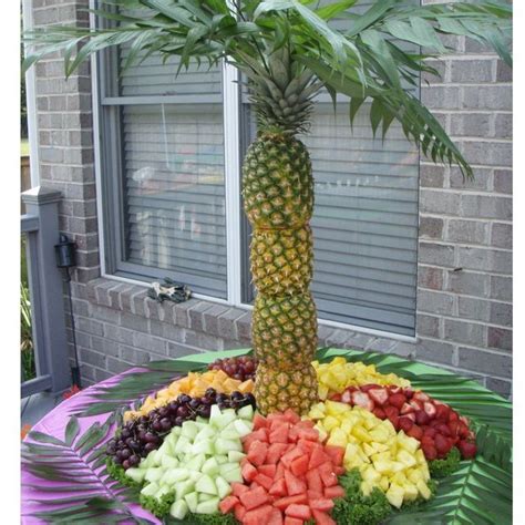 Recently, i created a colonial williamsburg style, apple tree centerpiece for our christmas dinner table setting. How to Make a Pineapple Palm Tree for a Serving Tray ...