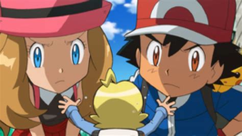 It's time for ash and pikachu to set off on their adventures in the kalos region! Pokemon Anime: Season 17 / Episode 9 - The New Pokemon Fan ...