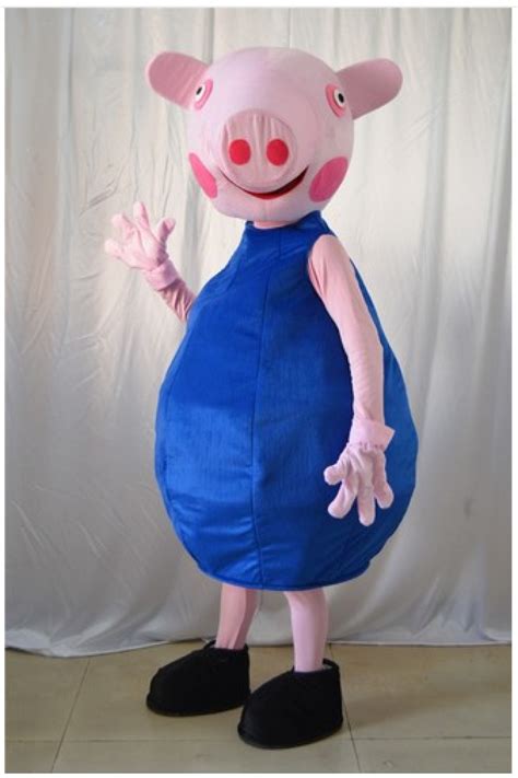 Peppa Pig Mascot Costumepeppa Pig Cosplay By Cartoonmascotcostume My
