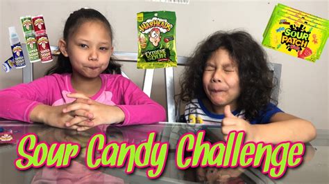 Sour Candy Challenge Warheads Sour Patch Kids And More Youtube
