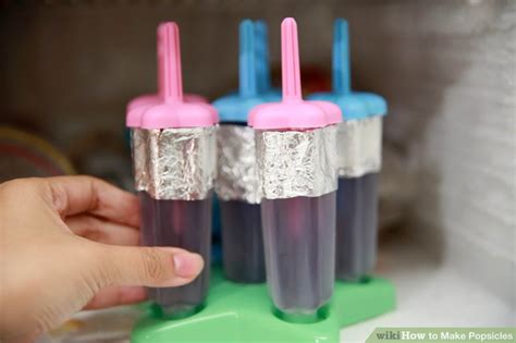 You can find popsicle sticks at craft stores and small, disposable paper cups make great containers if you're going to make a lot of popsicles. 3 Ways to Make Popsicles - wikiHow
