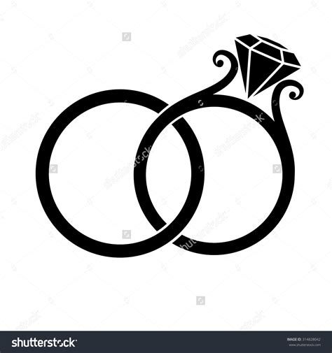 Cross With Wedding Rings Clipart | Free download on ClipArtMag