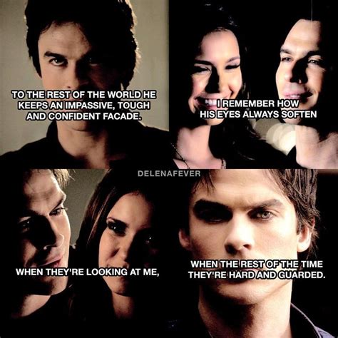 Delenastay With Me Quote This Kinda Reminded Me Of Damon And The Way He