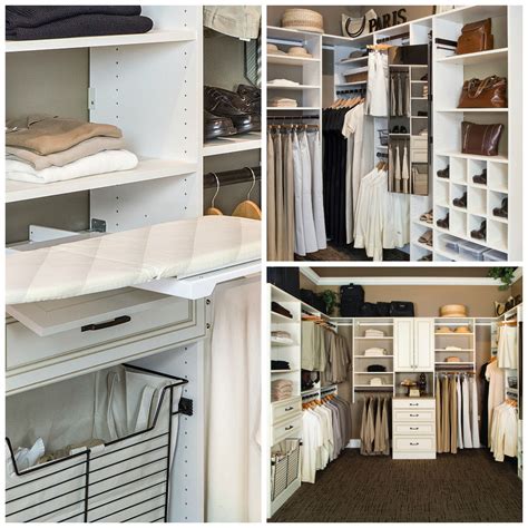 Walkincloset Neatly Organized With The Space Perfectly Utilized To