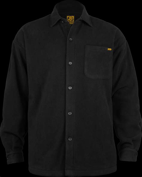 BONES WHEELS Black Gold Button Up Fleece Jacket Black Photo 3