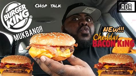 Vi känner inte igen den produkten. BURGER KING MUKBANG|CHEDDAR BACON KING!!!! - YouTube