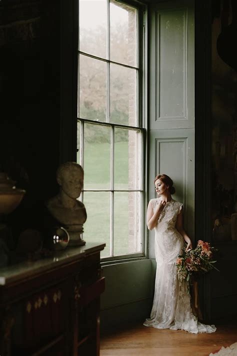 Moody Bridal Portrait Session In England Once Wed Bridal Portrait