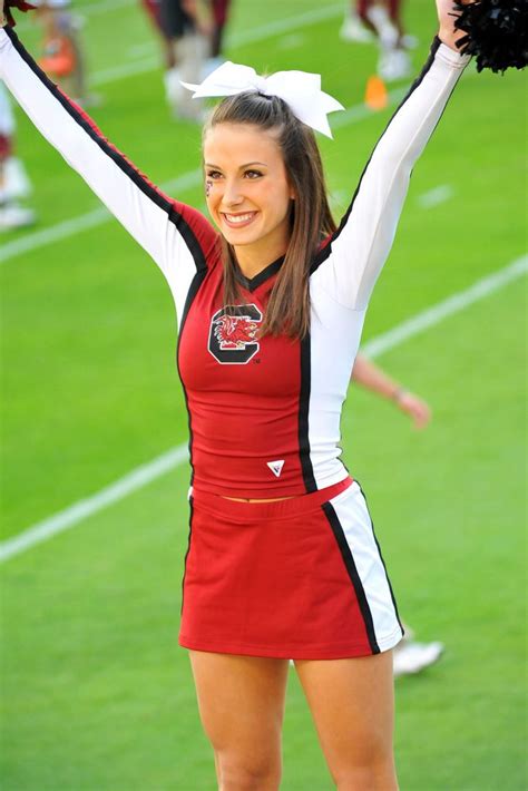 South Carolina Cheerleader College Cheer College Cheerleading Cheer