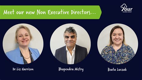 Three New Non Executive Directors Join Teamyhg Your Housing Group
