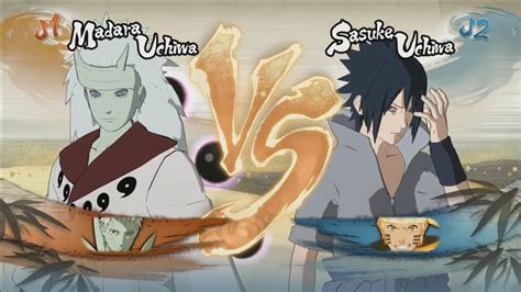 Naruto Ultimate Ninja Storm 4 Six Paths Madara Vs Rinnegan Sasuke