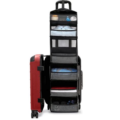Our Suitcase Is Carry On Suitcase With Shelving System Is Made Of A